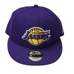 New Era 59FIFTY NBA Los Angeles Lakers Purple Snapback Cap Hat